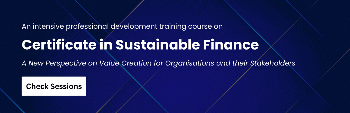 Certificate in Sustainable Finance
